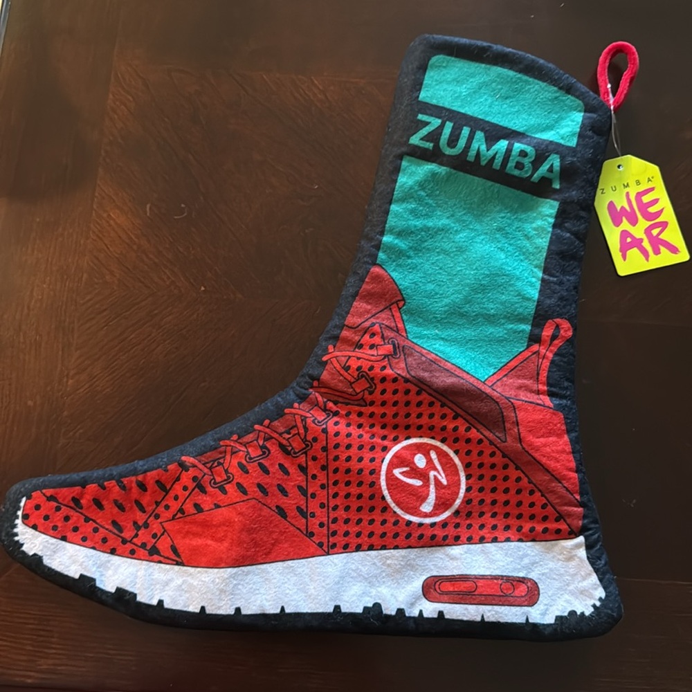 Zumbawear Zumba Holiday Stocking Really Red New with tag